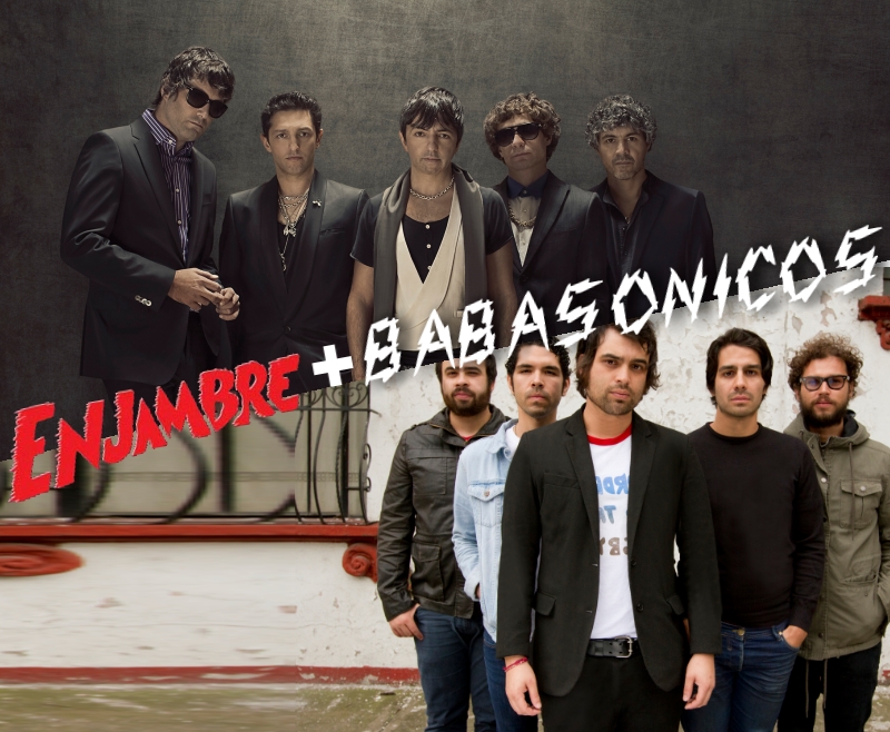 Babasonicos y Enjambre en BabaFest 2015