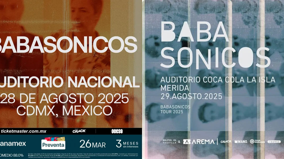 Babasonicos Auditorio Nacional Merida 2025