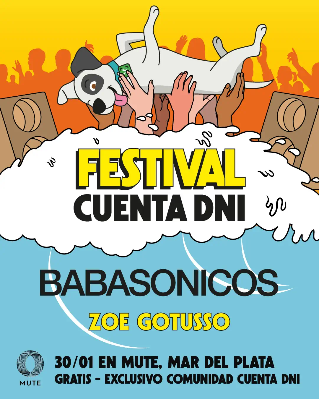 Babasonicos vuelve a Mute en enero de 2026