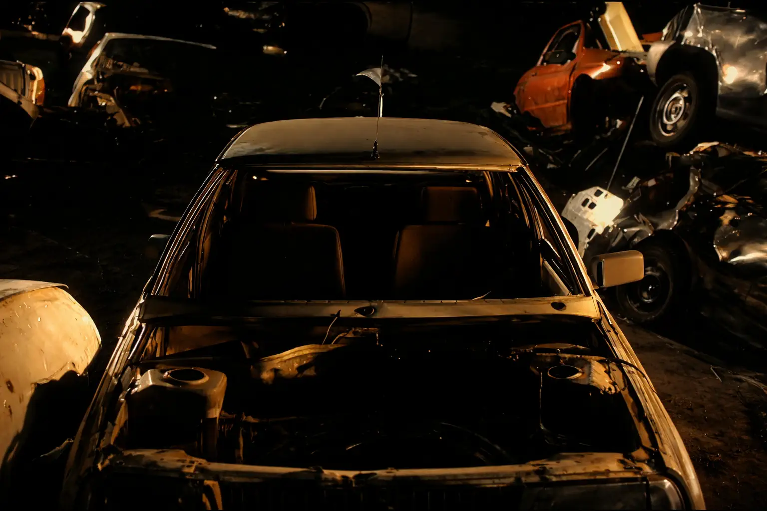 Escenario del videoclip Los Calientes de Babasonicos recreado con Inteligencia Artificial